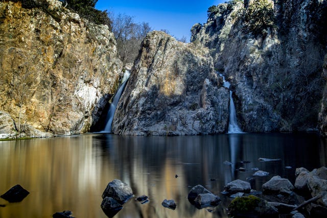 cascada del hervidero
