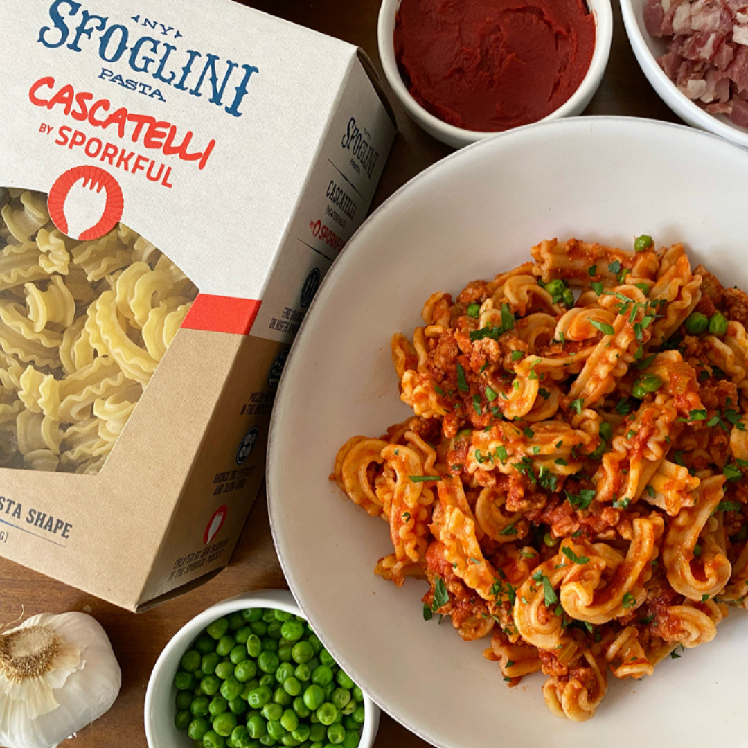 A New Pasta Shape Called Cascatelli is Gobbled Up by Fans