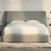 casper haven heathered gray bed frame