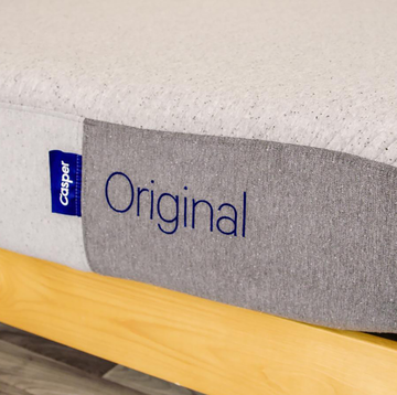 casper mattress review - index a close up photo of a gray casper original mattress