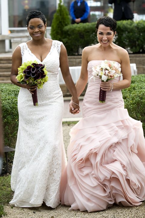 Gown, Bride, Wedding dress, Dress, Clothing, Bridal clothing, Photograph, Bridal party dress, Shoulder, Wedding ceremony supply, 
