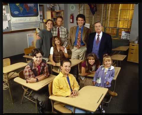 CLOCKWISE (FROM C): BEN SAVAGE;RIDER STRONG;WILL FRIEDLE;BETSY RANDLE;WILLIAM RUSS;ANTHONY TYLER QUINN;WILLIAM DANIELS;LILY NICKSAY;DANIELLE FISHEL