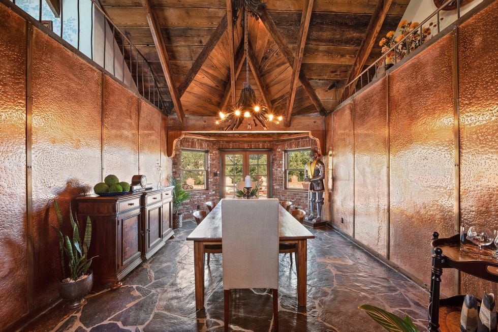 Comedor del Castillo del Álamo en California