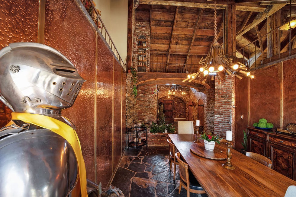 Comedor del Castillo del Álamo en California
