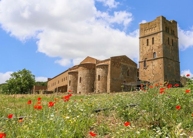 San Giusto Abbey, Lazio, Italy