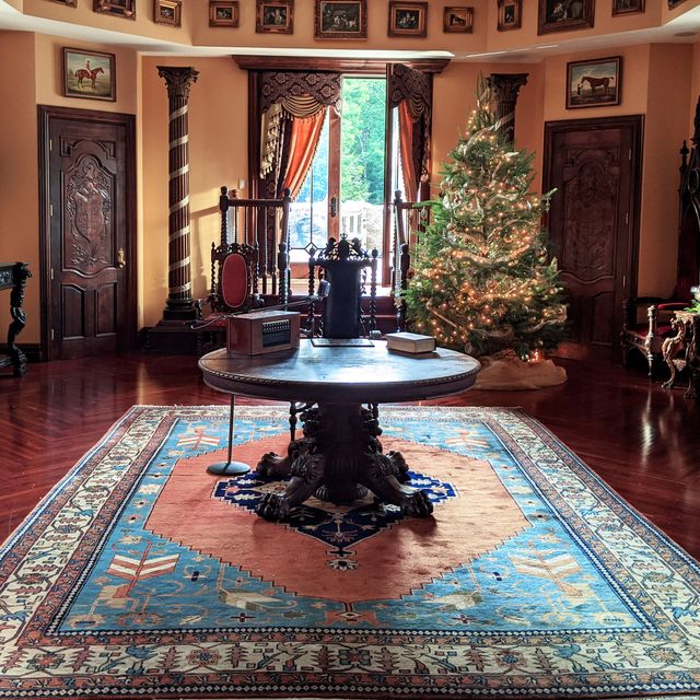 a set photo from "one royal holiday," a hallmark christmas film