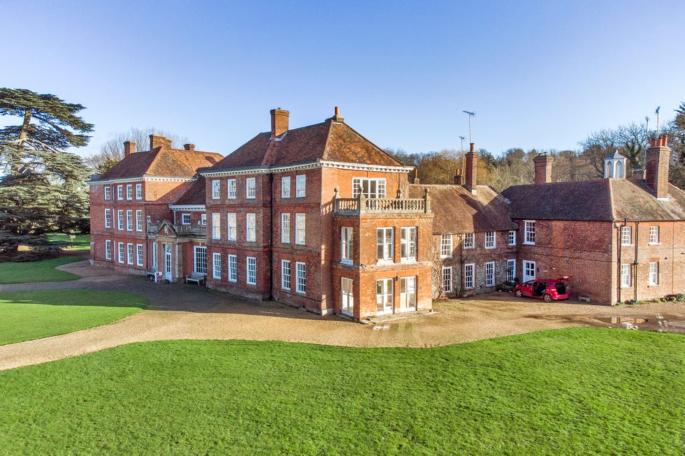 wing in need of renovation at  lullingstone castle for sale