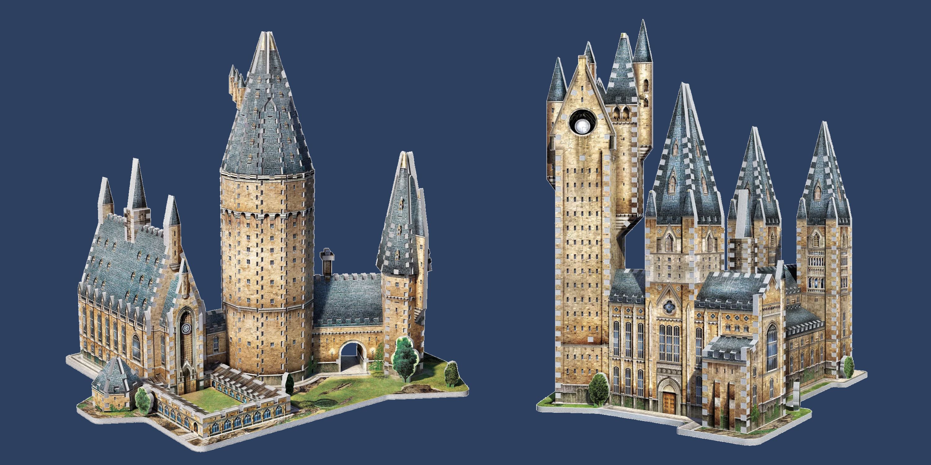 The Great Hall Harry Potter Hogwarts Castle 3-D Puzzles 