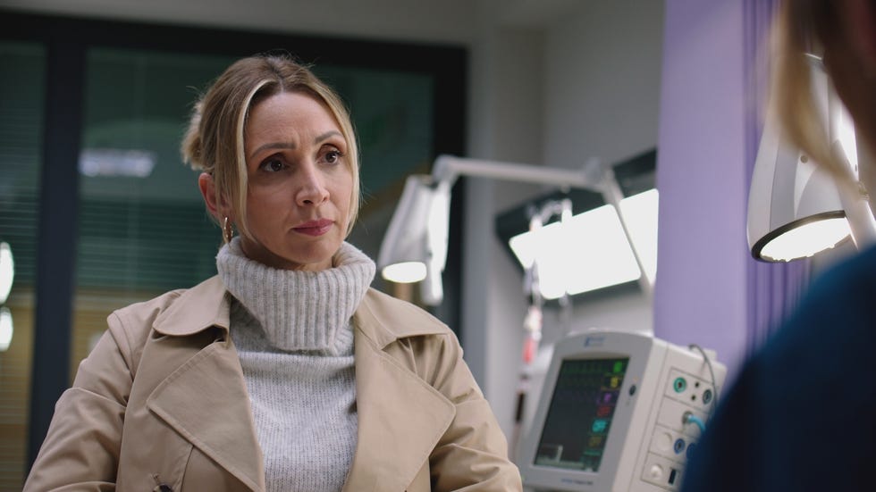 lucy jo hudson as adele, casualty