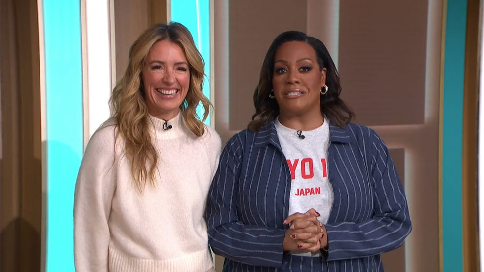 cat deeley, alison hammond, this morning