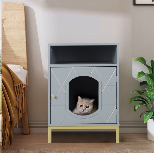best cat litter box furniture