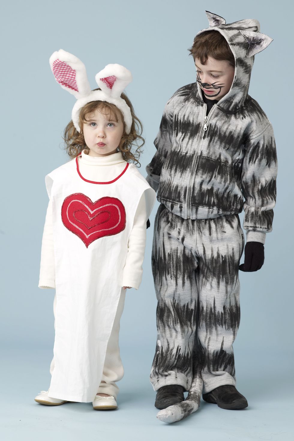 diy halloween costumes for kids white rabbit costume