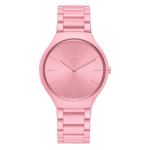 Watch, Analog watch, Pink, Product, Strap, Watch accessory, Magenta, Fashion accessory, Jewellery, Material property, 