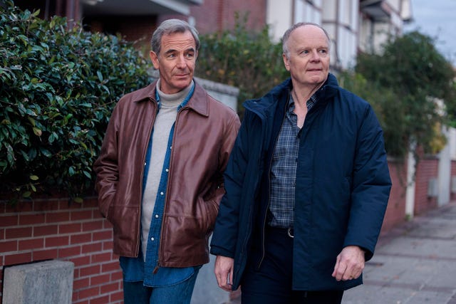 catch you laterstarring: jason watkins as hue miller  robson green as patrick harbottle