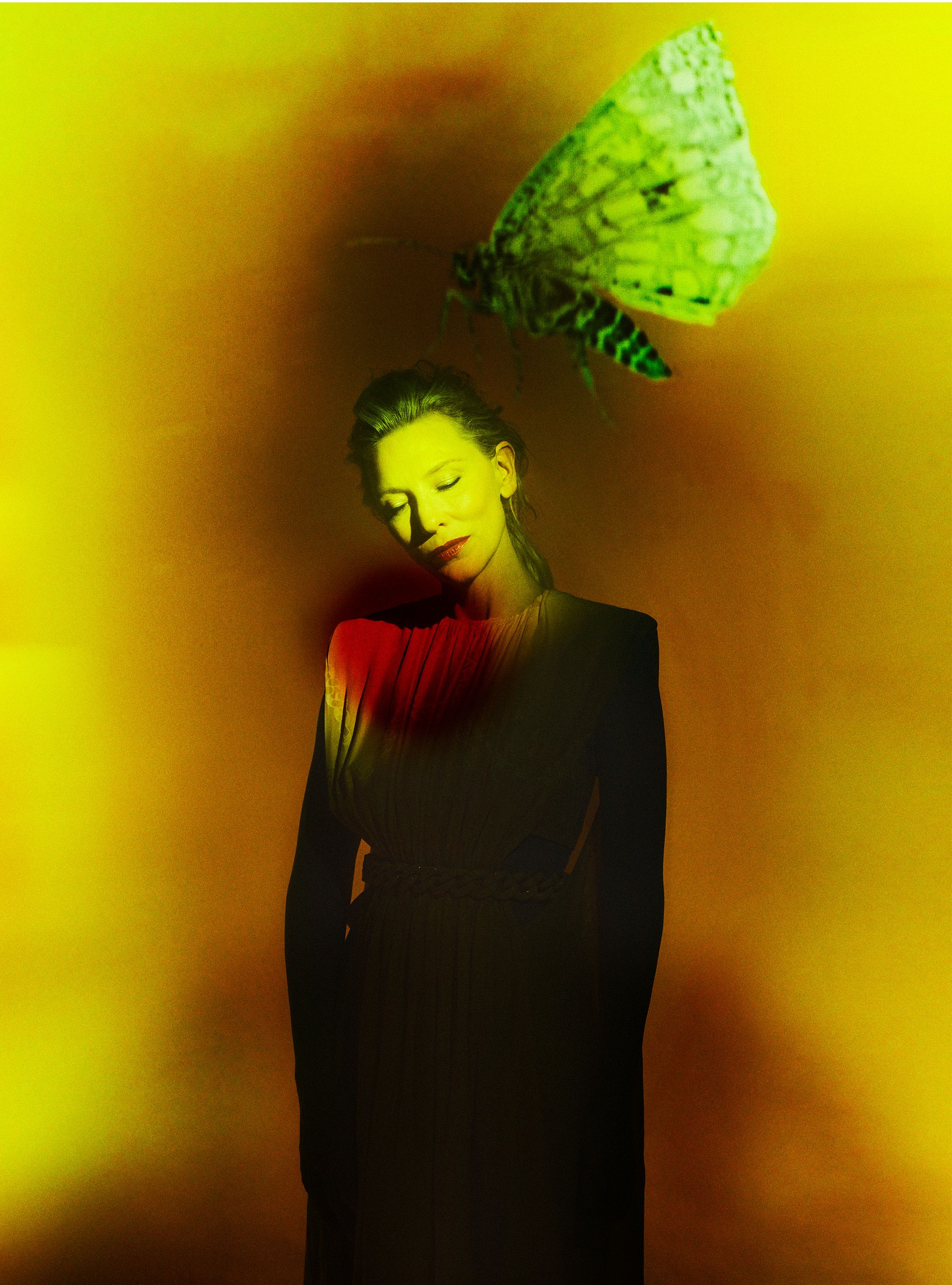 Artist Es Devlin collaborates with Cate Blanchett for Harper's Bazaar