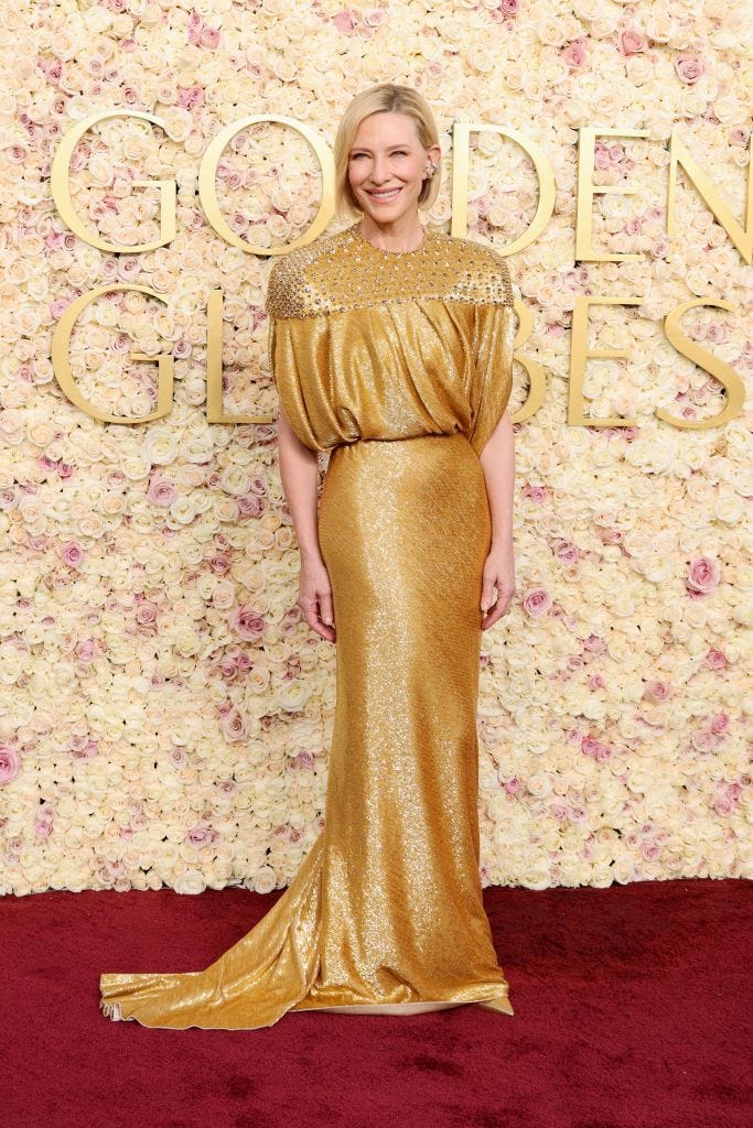 cate blanchett golden globes 2025