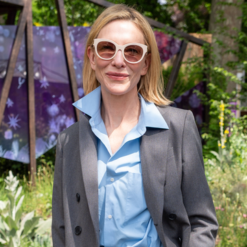 Cate Blanchett breaks all the rules at Chelsea and you can get her look for £29.90 cate blanchett blazer