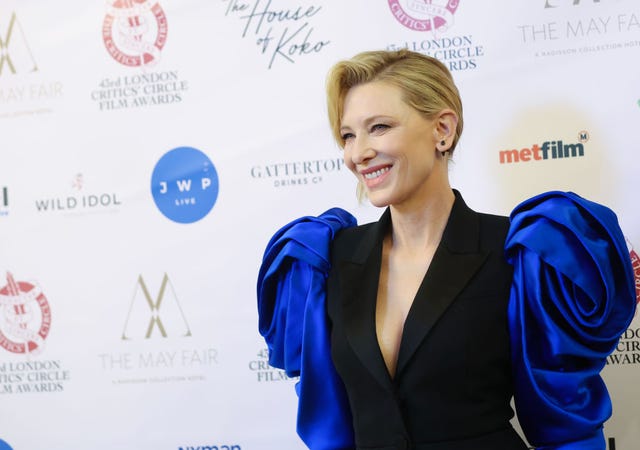 cate blanchett blazer london critics circle awards