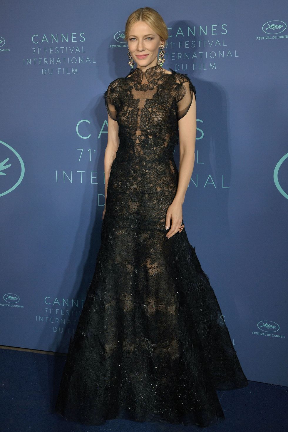 Cate Blanchett Wore a Louis Vuitton Dress With Bejeweled Pockets on the  Cannes Film Festival Red Carpet