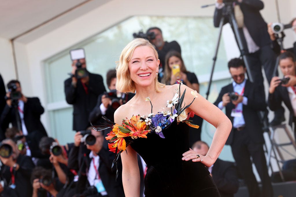 cate blanchett velvet jumpsuit