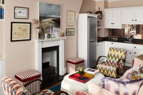 twobedroom flat in notting hill, london designed by yellow london