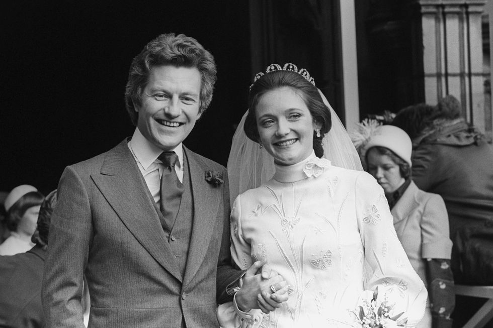 royal wedding earl of lichfield and lady leonora grosvenor chester