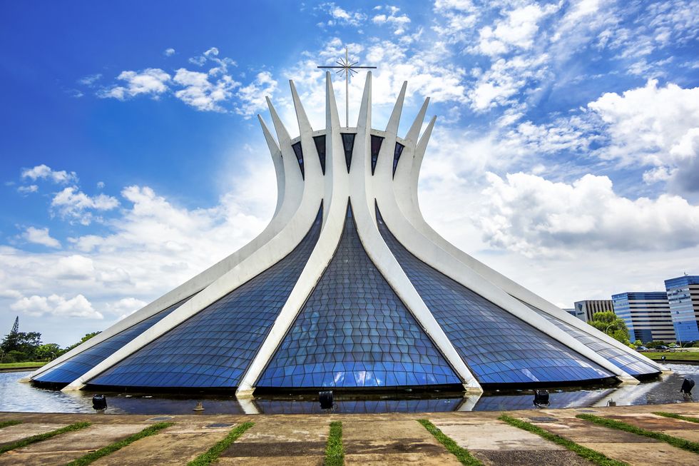 cathedral of brasilia, capital of brazil
