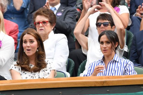 kate middleton meghan markle Celebrities Attend Wimbledon