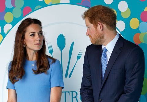 kate middleton and prince harry in june 2016