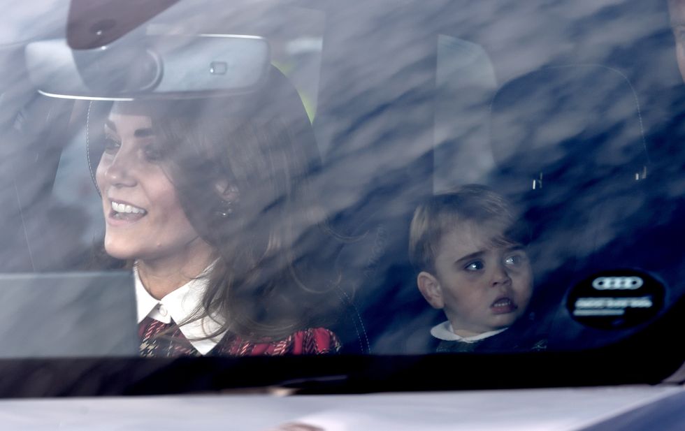royal family attend christmas lunch at buckingham palace