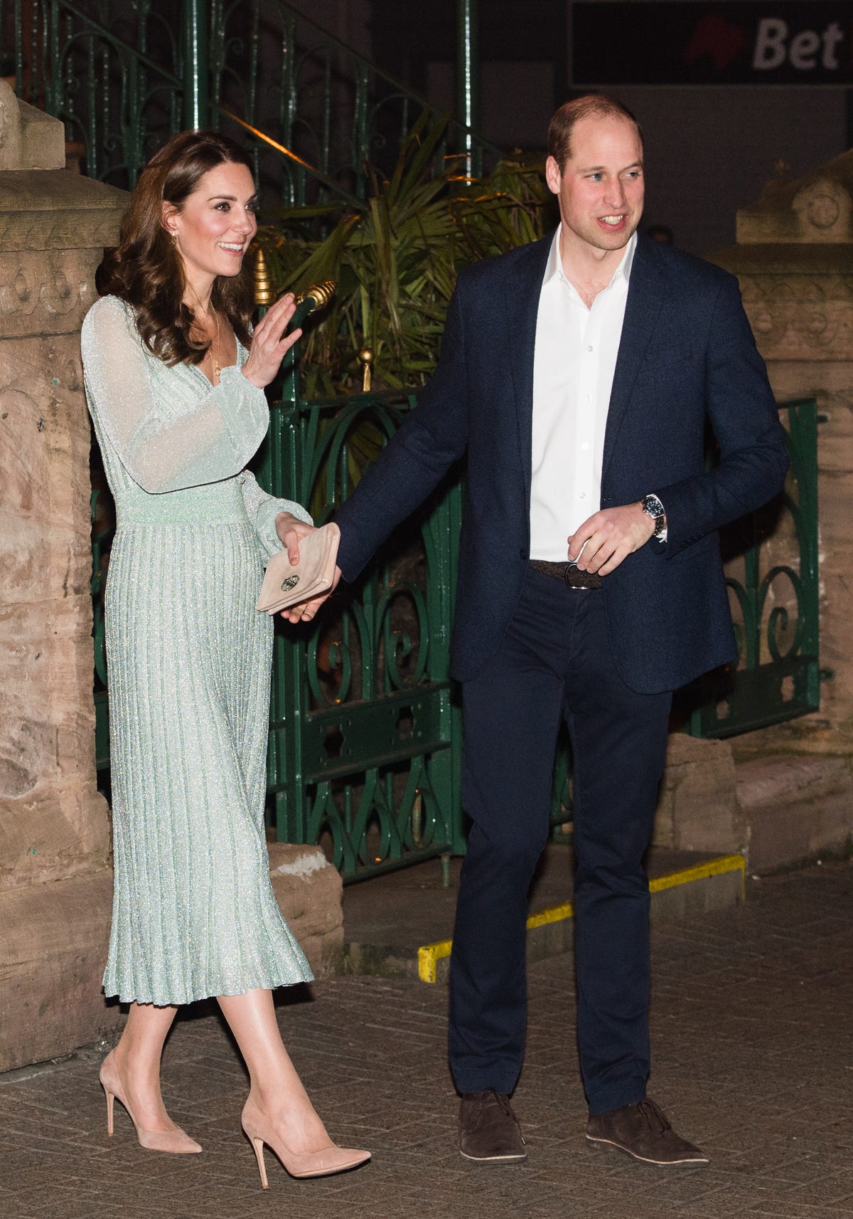 Prince William and Kate Middleton Sneak in PDA in Belfast