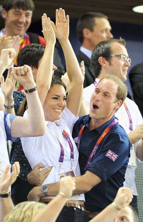kate middleton prince william Olympics Day 6 - Cycling - Track