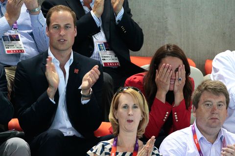 kate middleton prince william Olympics Day 7 - Swimming
