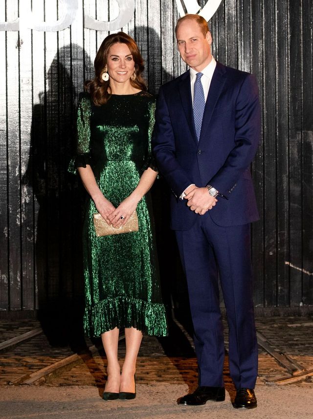 Kate Middleton Wears Pink Vintage Oscar de la Renta Dress to Dublin ...
