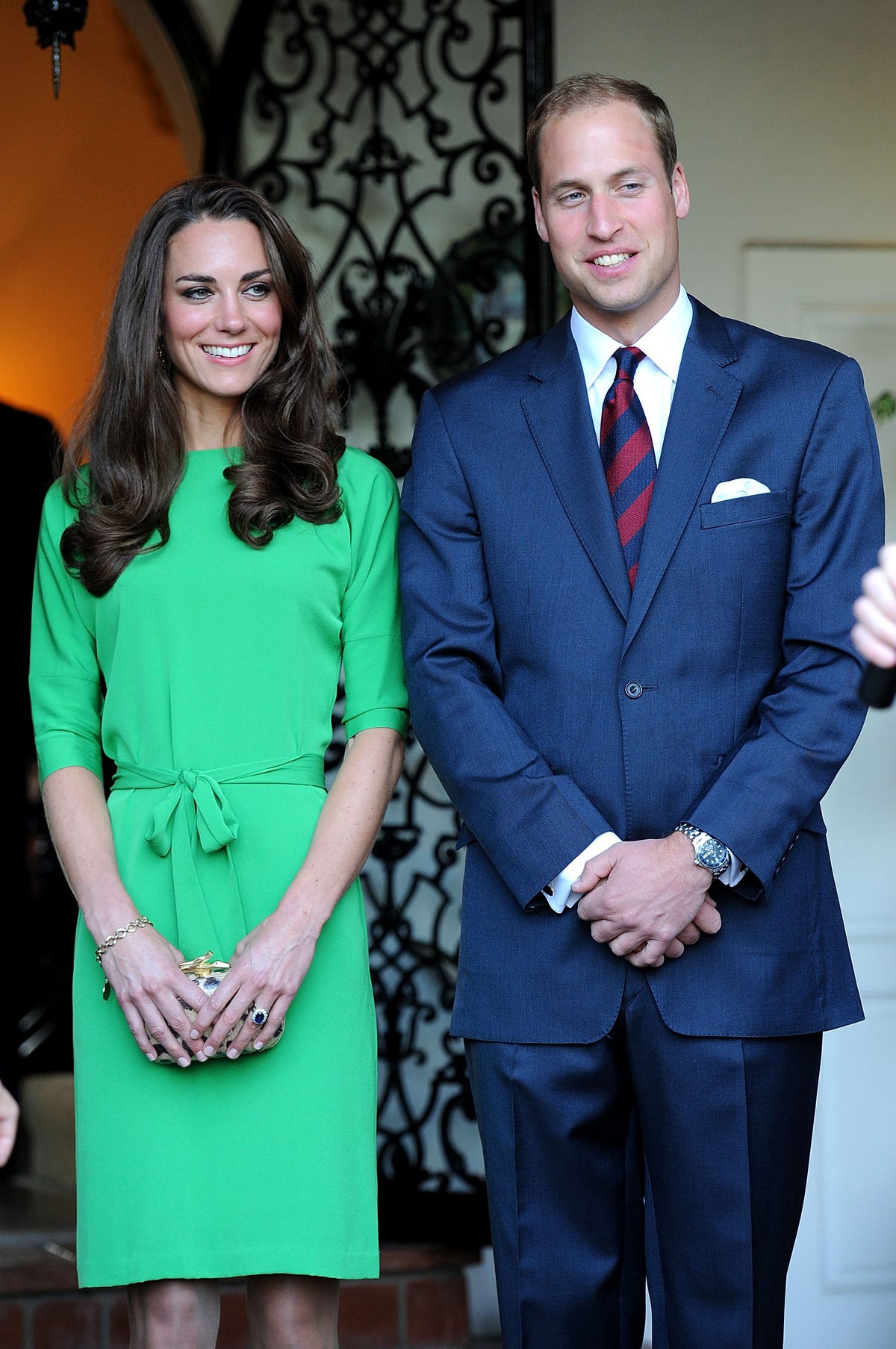 Kate Middleton, il vestito verde WOW di Diana Von Furstenberg