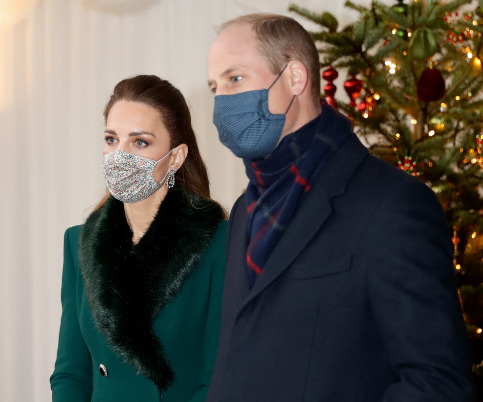 members of the royal family thank volunteers and key workers at windsor castle