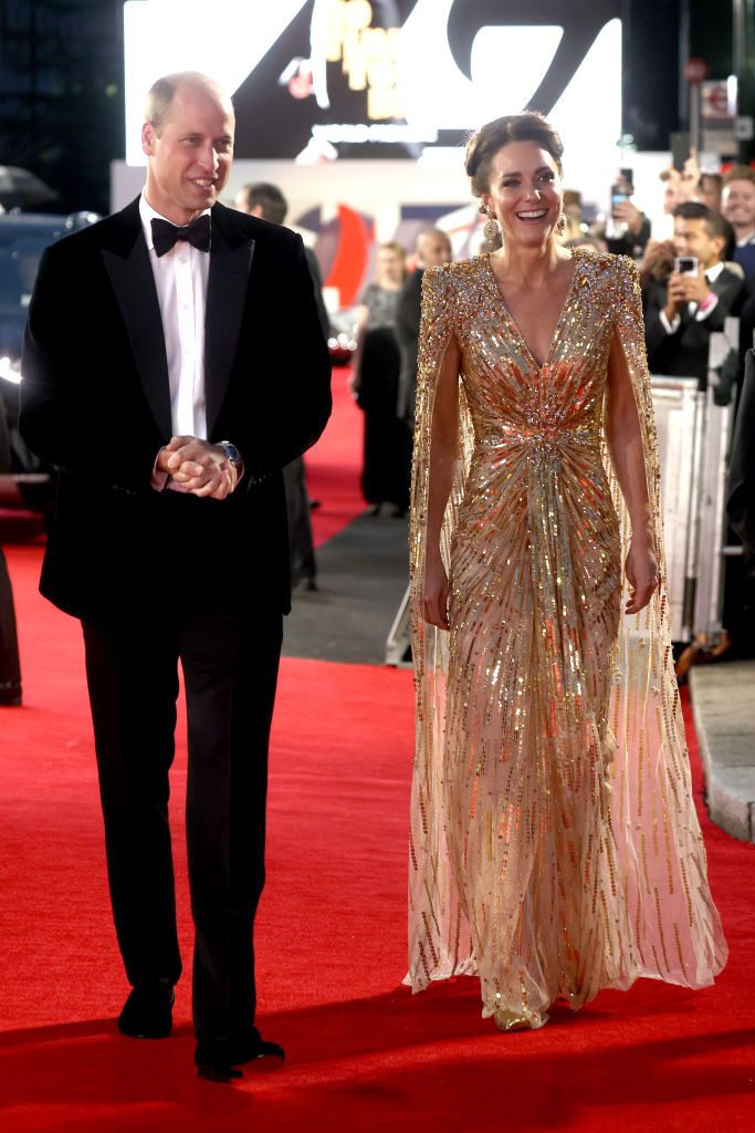 Kate Middletons 20 best evening dresses from the regal pink gown she wore  for Queen Elizabeths Platinum Jubilee Caribbean tour to her Jenny Packham  dress for No Time To Dies premiere 