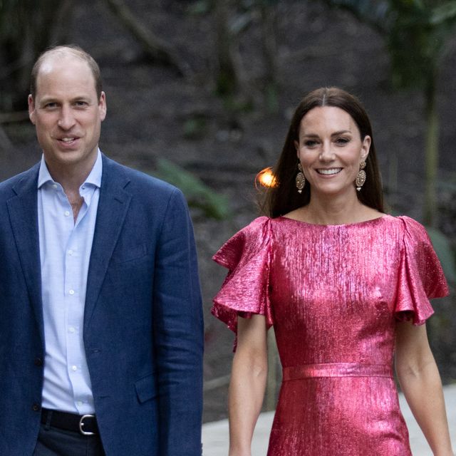 The Duchess of Cambridge stuns in pink The Vampire's Wife gown