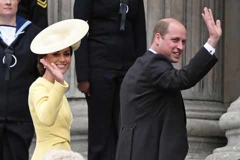 william and kate arriving at st paul's this morning