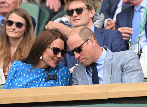 the duke and duchess of cambridge attend wimbledon 2022