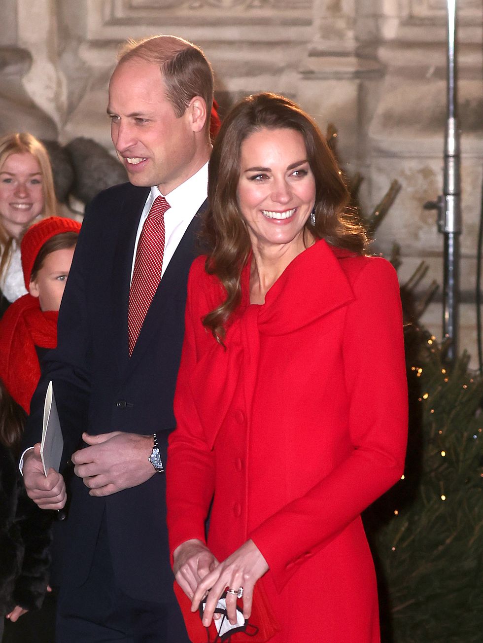 members of the royal family attend "together at christmas" community carol service