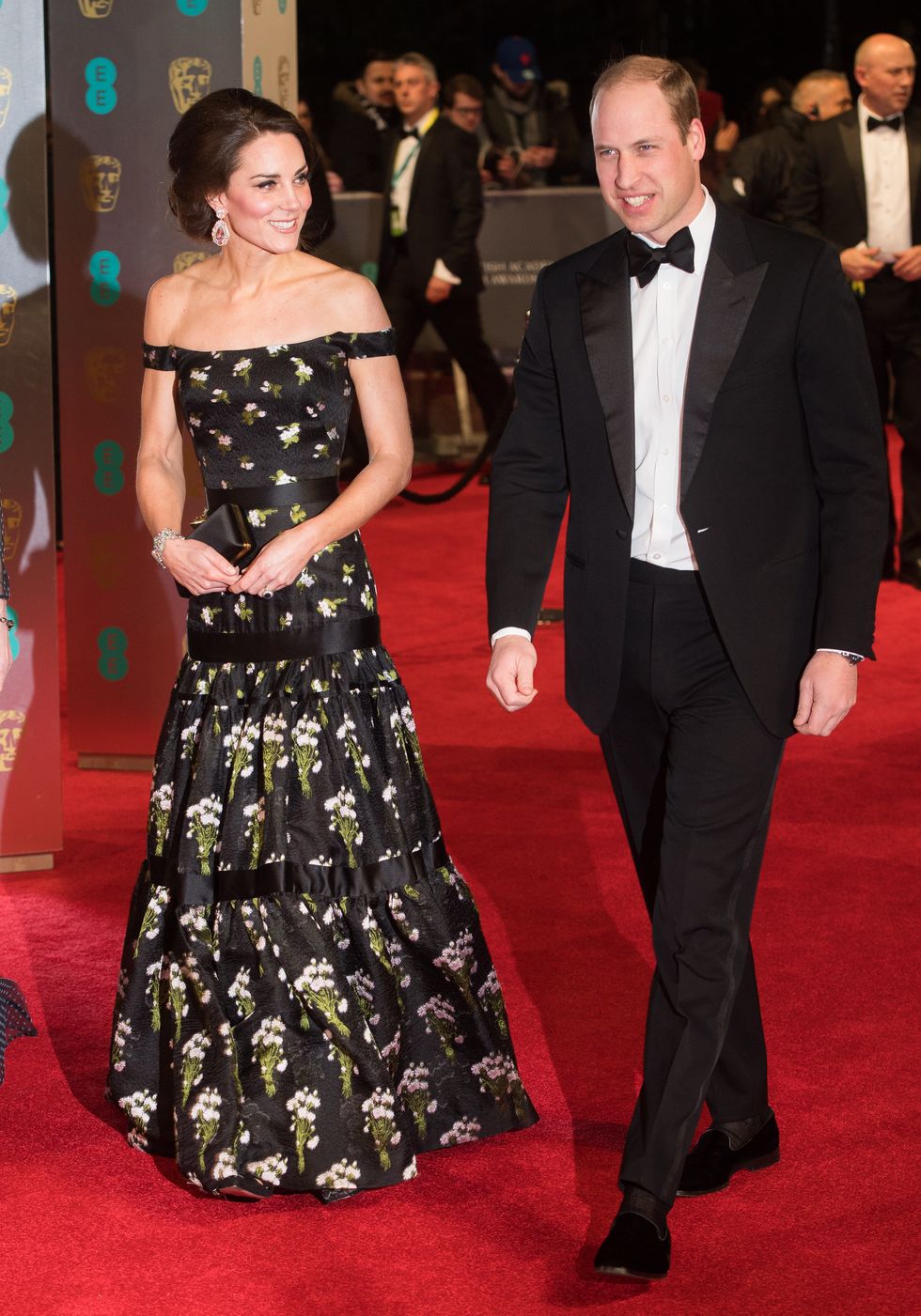 ee british academy film awards red carpet arrivals