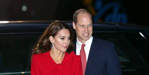 members of the royal family attend together at christmas community carol service