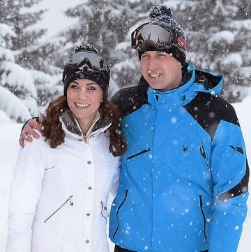 the duke and duchess of cambridge enjoy skiing holiday