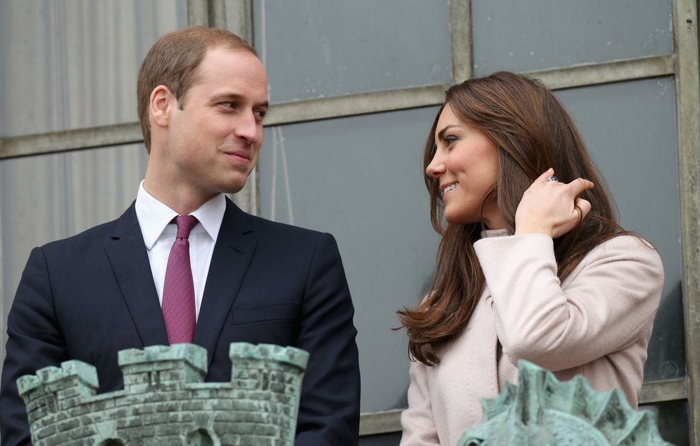 the duke and duchess of cambridge make an official visit to cambridge