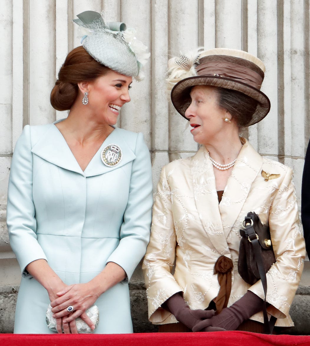 duchess of cambridge princess anne maternity visit