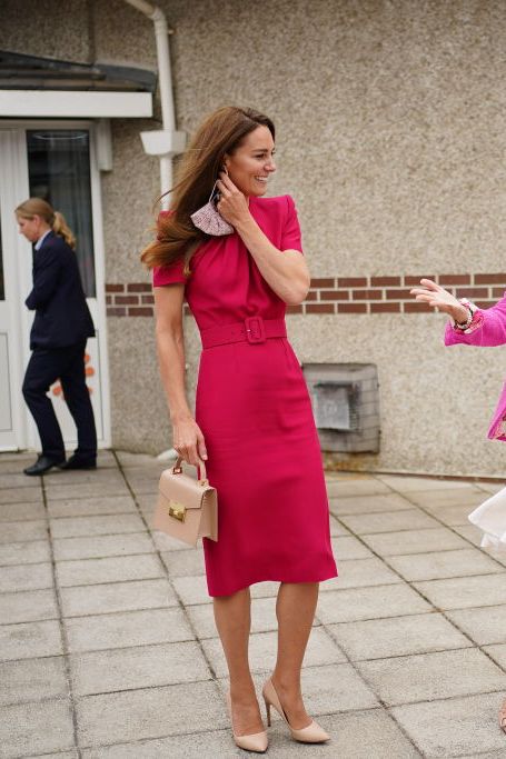 the duchess of cambridge and dr jill biden visit a primary school in cornwall