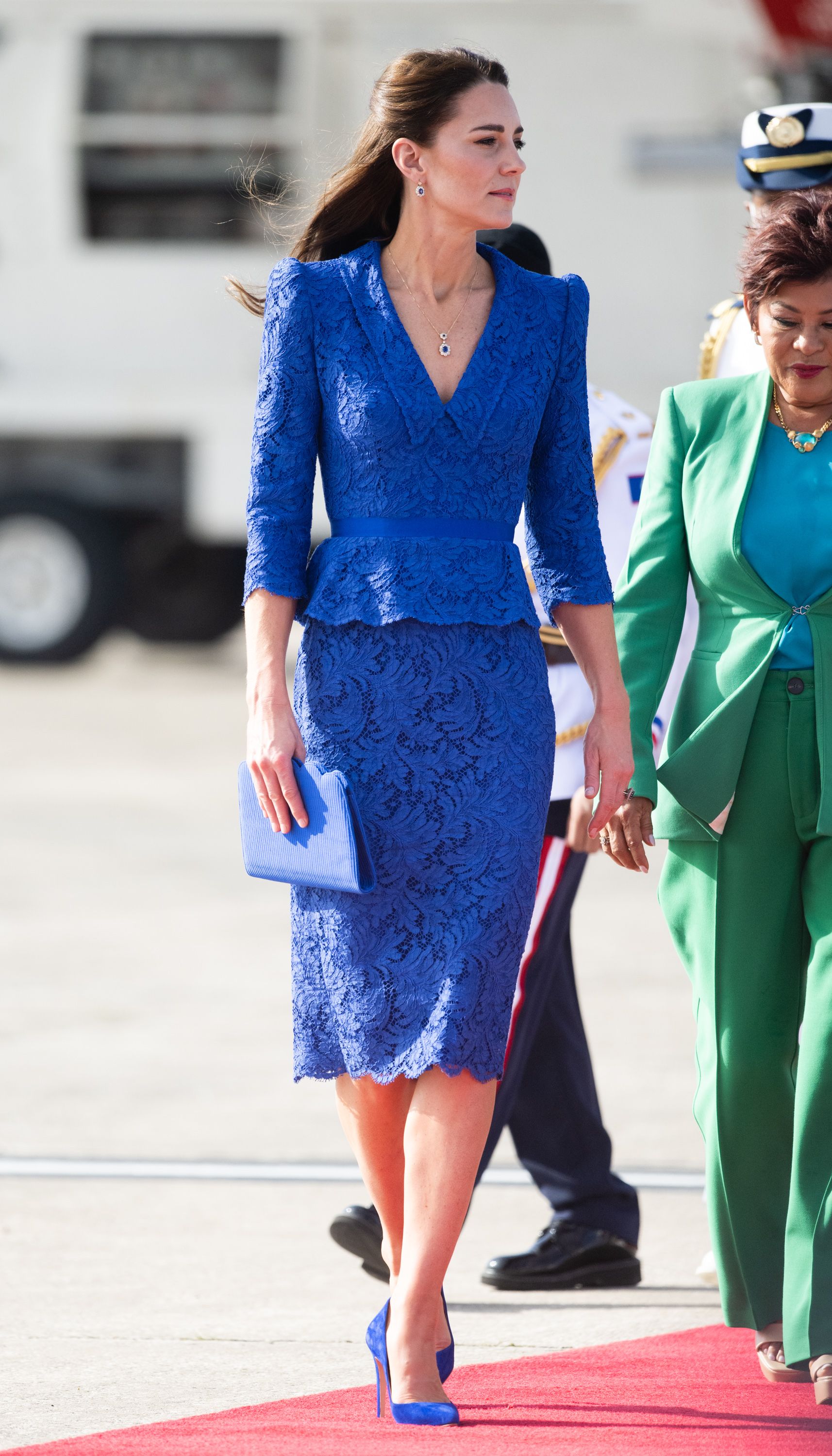kate middleton blue dress