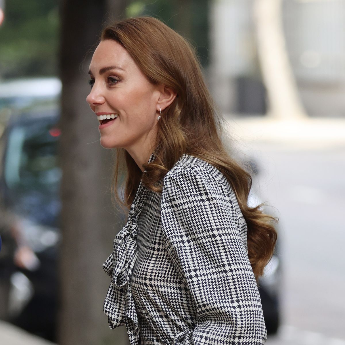 Kate Middleton Re-wears Houndstooth Zara Dress for University Visit
