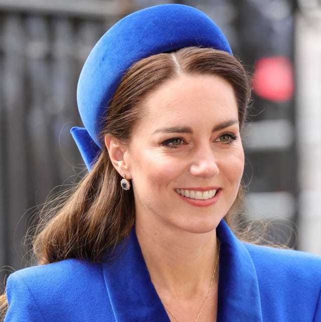 duchess of cambridge all blue commonwealth day